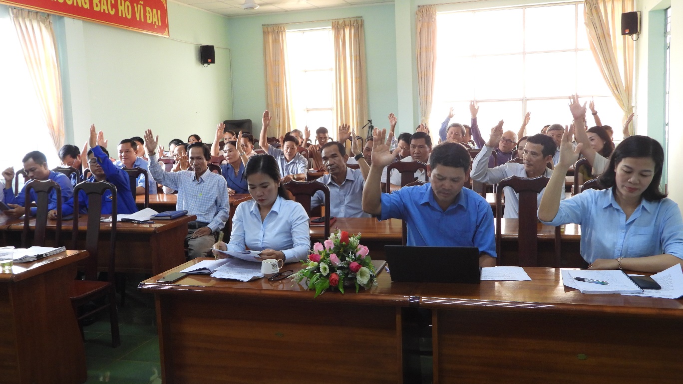 Hội nghị Ủy ban Mặt trận Tổ Quốc Việt Nam huyện lần thứ 11, nhiệm kỳ 2019 – 2024